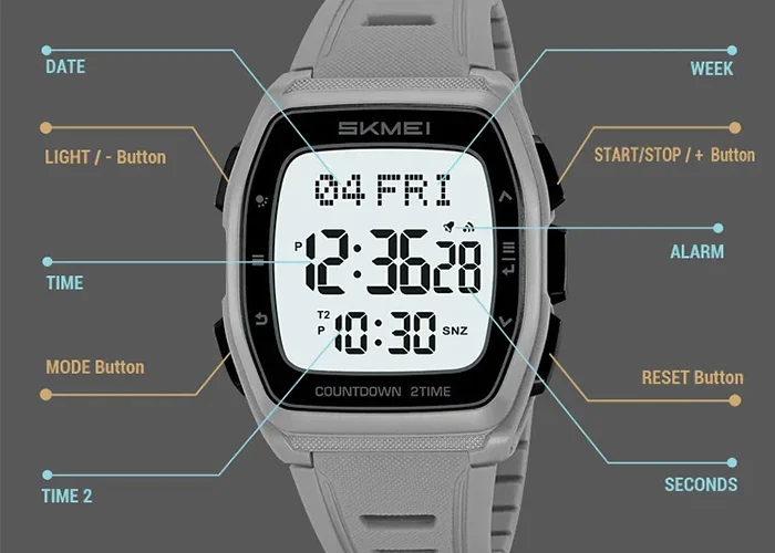 SKMEI 2441 funções